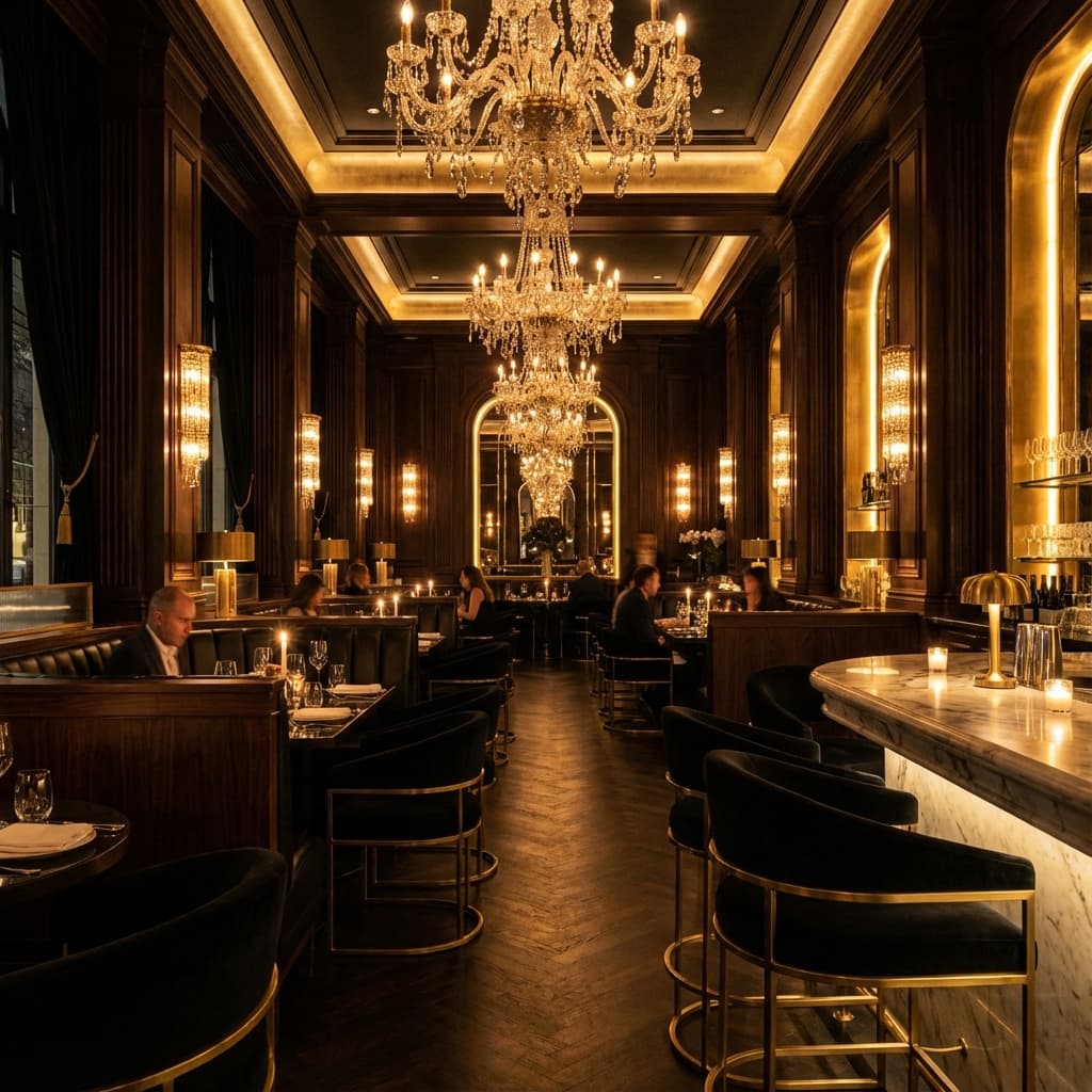 Elegant dining room